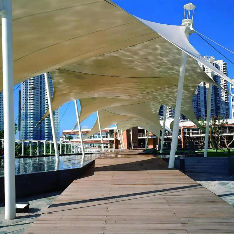 安新县膜结构景观棚