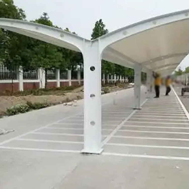 安新县膜结构电动车棚