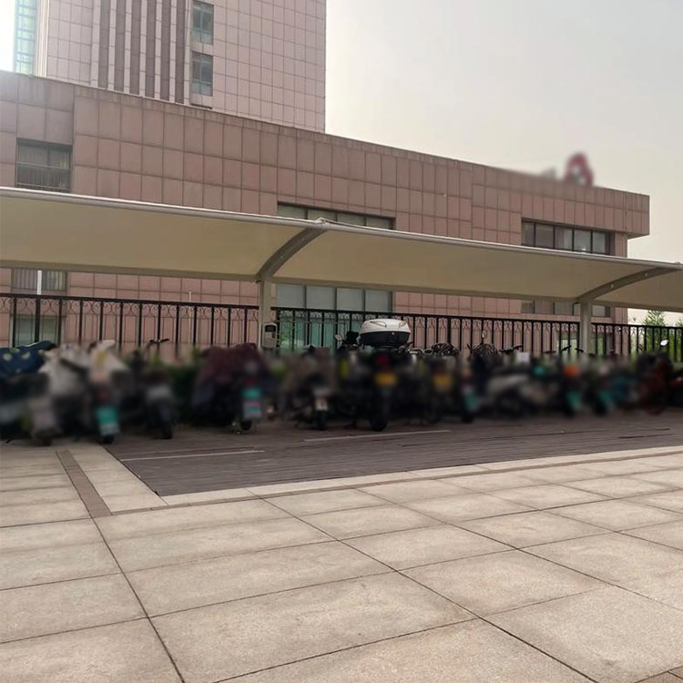 安新县膜结构电动车棚