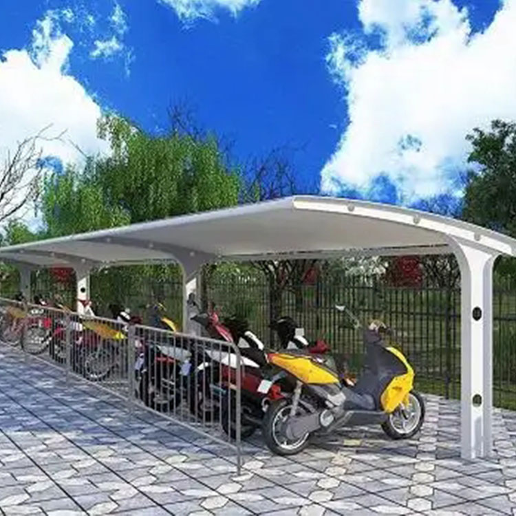 安新县膜结构电动车棚